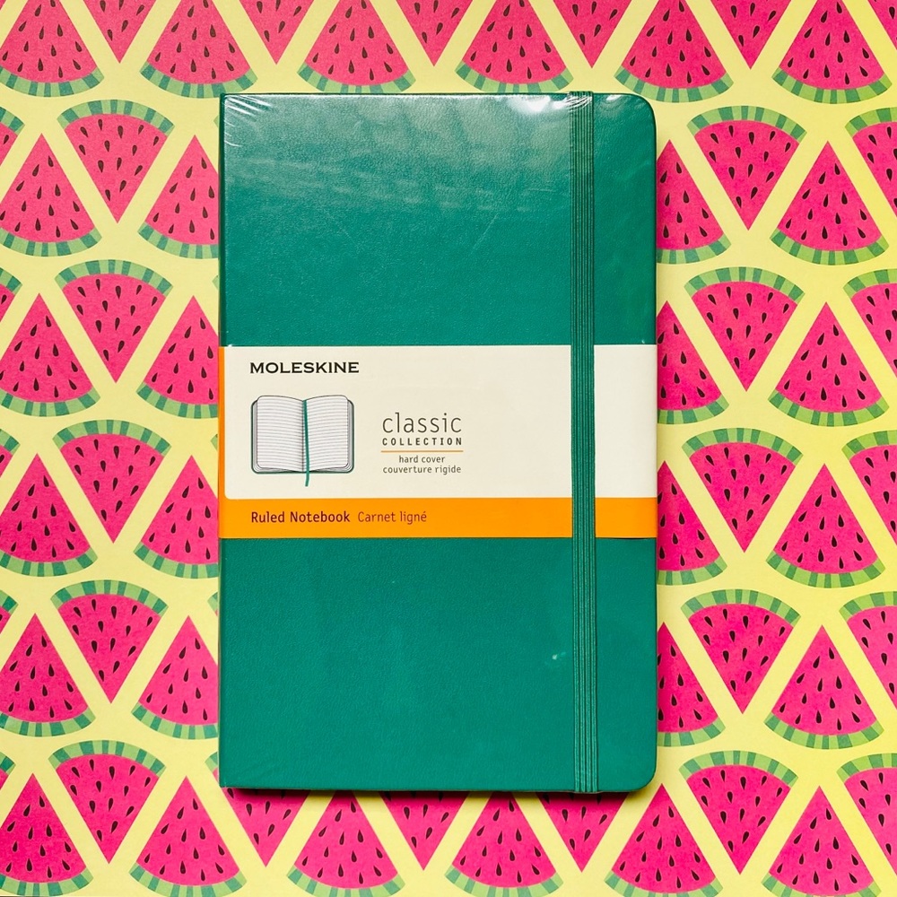 Moleskine Green Classic Collection Ruled Notebook